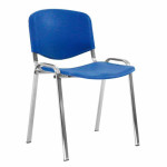 Silla para colectividades con asiento plástico CFHD-45096