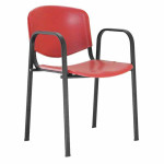 Silla para colectividades con asiento plástico CFHD-45099