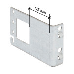 Fijación izquierda para pared de malla BBHB-48702
