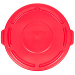 Tapa plástica roja para basurera BRUTE GGCD-12264