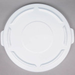 Tapa plástica blanca para basurera BRUTE GGCD-46492