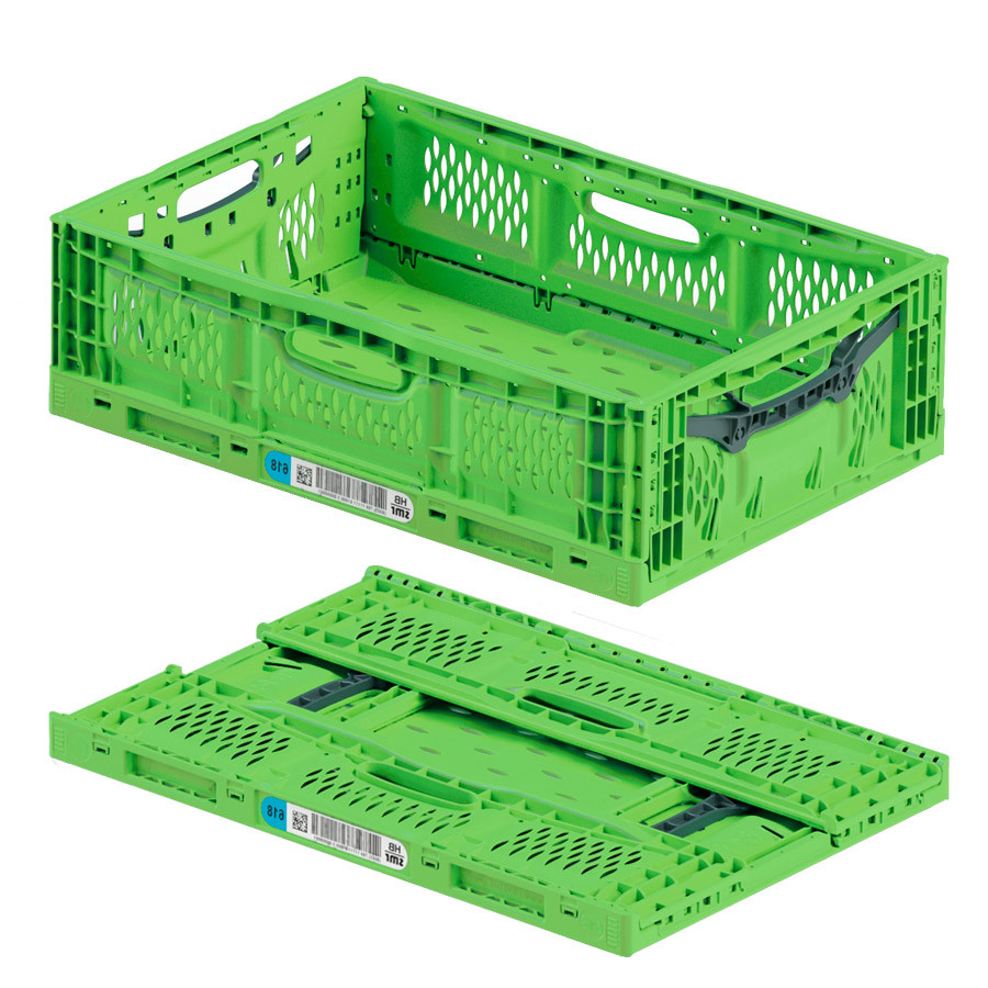 Caja plástica plegable para fruta y verdura BCFF-46613