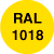 amarillo ral 1018
