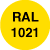 amarillo ral 1021
