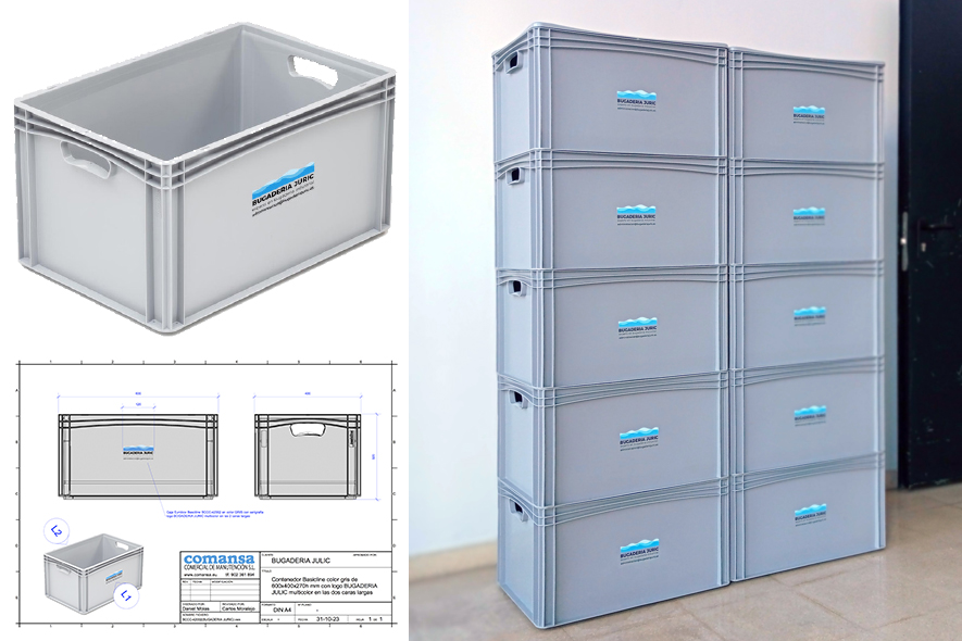 Cajas Eurobox Basicline