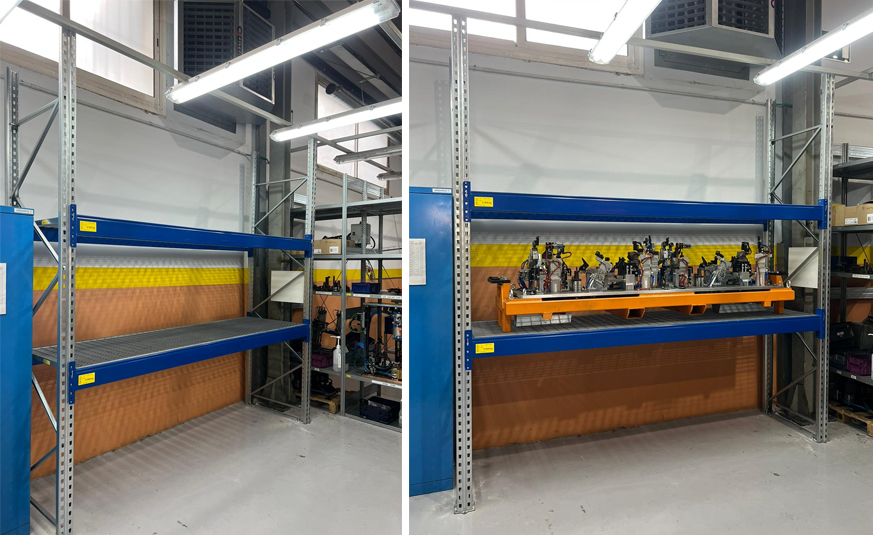 Estanterías de paletización