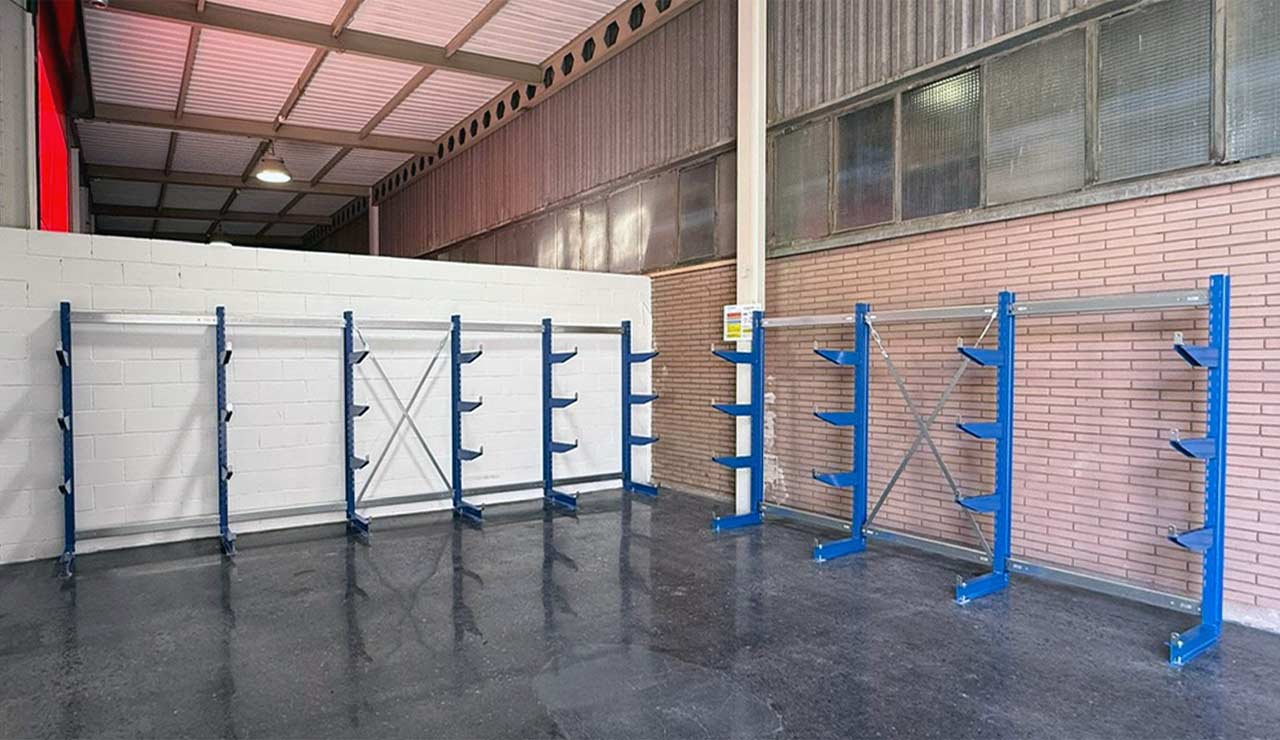 Estanterías cantilever