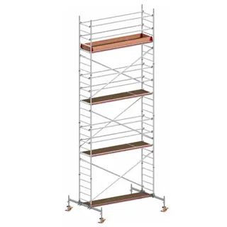 Elevación / Andamios / Sobre traviesas