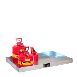 Seguridad y medio ambiente / Cubetos de retención / Para recipientes pequeños