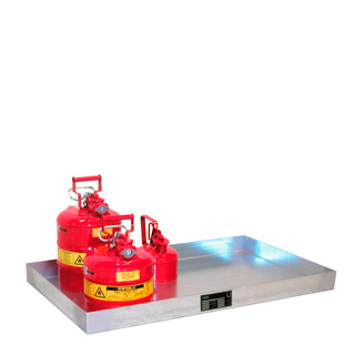 Seguridad y medio ambiente / Cubetos de retención / Para recipientes pequeños