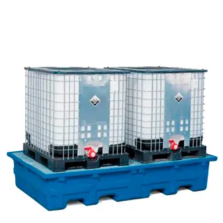 Seguridad y medio ambiente / Cubetos de retención / Para depósitos Ibc, ktc y grg