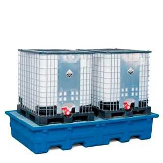 Seguridad y medio ambiente / Cubetos de retención / Para depósitos Ibc, ktc y grg