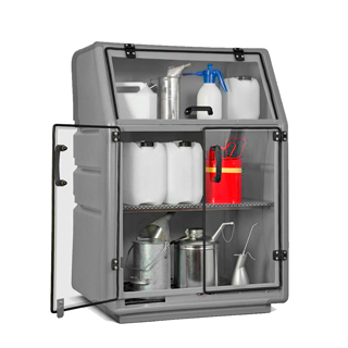 Seguridad y medio ambiente / Almacenamiento Interior / Para recipientes pequeños