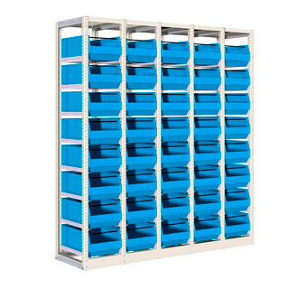 Almacenamiento / Estanterías / Porta cajas / Con guías