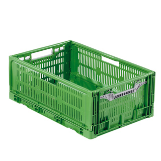 Almacenamiento / Cajas / Plásticas para alimentos / Industria agrícola plegables