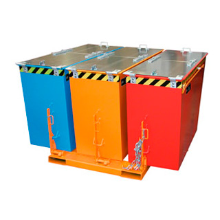 Almacenamiento / Contenedores / Basculantes / De clasificación