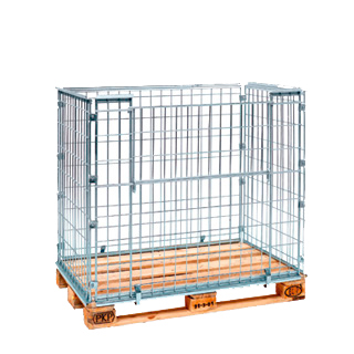Almacenamiento / Contenedores / De varilla / Sobre palet