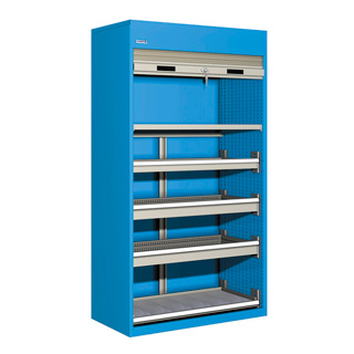 Mobiliario / Armarios / De puertas de persiana / Para Uso Industrial