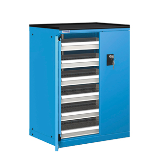 Mobiliario / Cajones metálicos / Cajoneras con puertas / Batientes