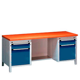 Mobiliario / Bancos de trabajo / Serie Funcion / Largo 2000 Mm