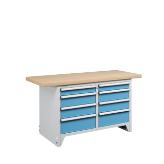 Mobiliario / Bancos de trabajo / Serie Compacta / Largo 1500 mm