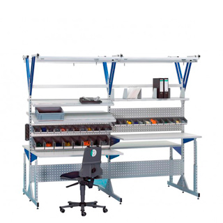 Mobiliario / Bancos de trabajo / Estaciones De Trabajo / Serie Table One