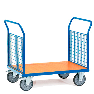 Transporte / Carros / De plataforma / Con Paredes De Malla