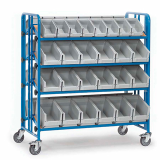 Transporte / Carros / Para cajas y contenedores / Plásticos