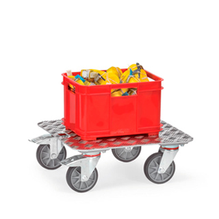 Transporte / Carretillas y rodadores / Bases rodantes / Para Cajas