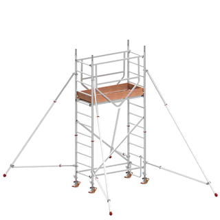 Elevación / Andamios / Con estabilizadores / De Plataforma De 1580X610 Mm