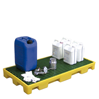 Seguridad y medio ambiente / Cubetos de retención / Para botellas y garrafas / Plásticas Eco