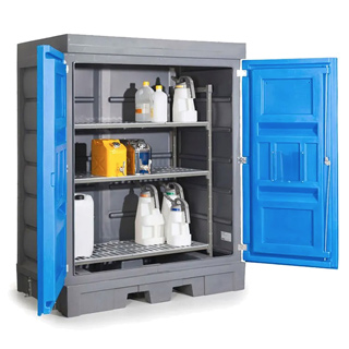 Seguridad y medio ambiente / Almacenamiento Interior / Para recipientes pequeños / Armarios Plásticos