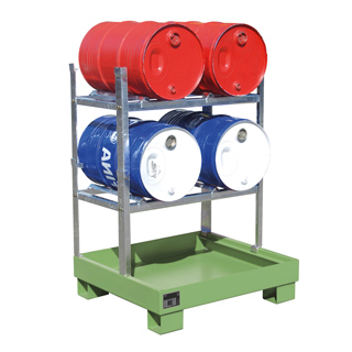 Seguridad y medio ambiente / Almacenamiento Interior / Para barriles y bidones / Estantería Para Barriles