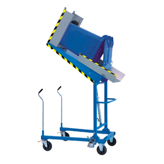 Seguridad y medio ambiente / Residuos y reciclaje / Basureras / Volteadores De Basureras