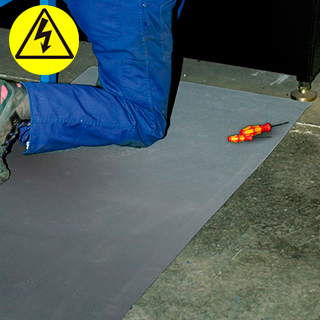 Seguridad y medio ambiente / Alfombras y suelos / Para la industria / Protección Eléctrica