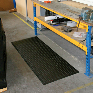 Seguridad y medio ambiente / Alfombras y suelos / Para la industria / Alfombras Conectables Antifatiga