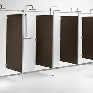 Mobiliario / Vestuarios / Mamparas y cabinas