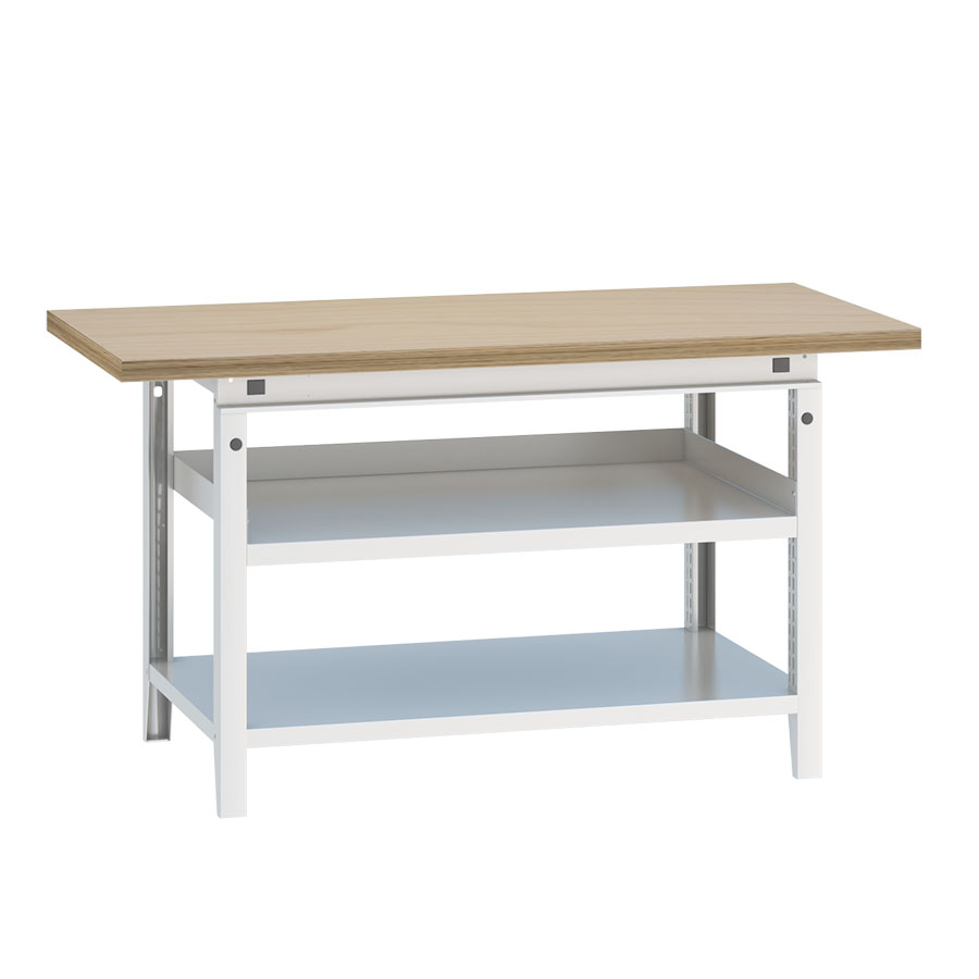 [040503] Banco de trabajo serie Funcion - Dim.: 1524x750x850h mm - Gris ral 7035