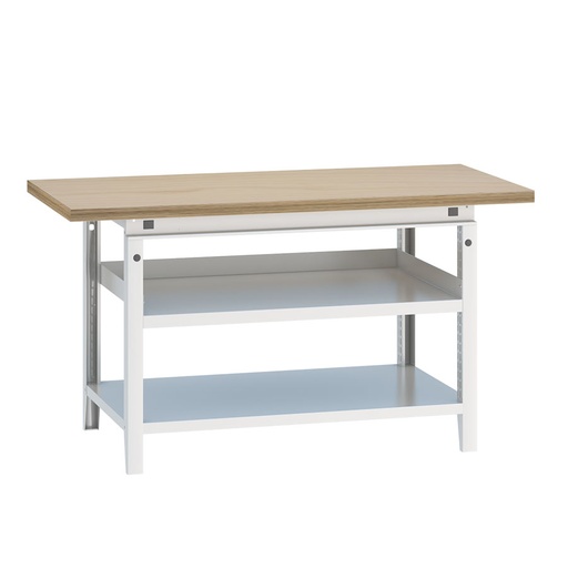[040503] Banco de trabajo serie Funcion - Dim.: 1524x750x850h mm - Gris ral 7035