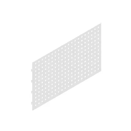 [041114] Panel perforado porta herramientas - Dim.: 625x24x380h mm - Gris ral 7035