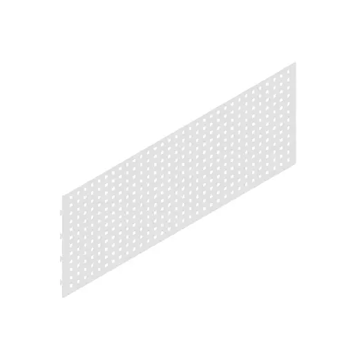 [041115] Panel perforado porta herramientas - Dim.: 1000x24x380h mm - Gris ral 7035