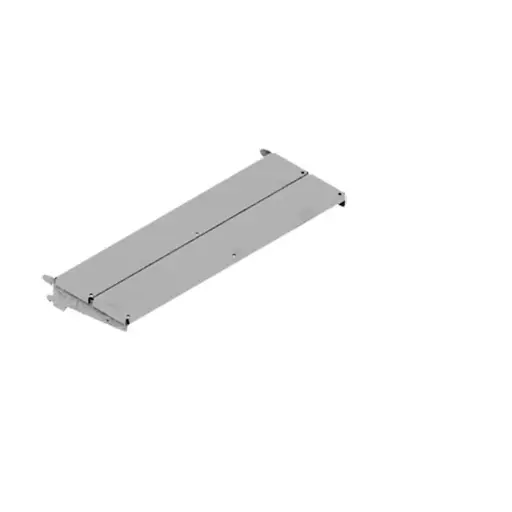 [041118] Estante metálico inclinable - Dim.: 625x214x30h mm - Gris ral 7035