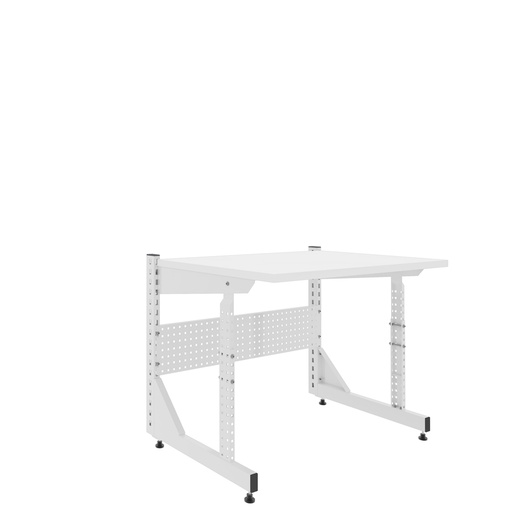 [041454] Estación de trabajo serie Table One a una cara (módulo inicial) - Dim.: 1030x760x760h mm - Gris ral 7035