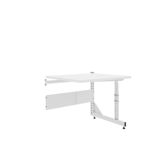 [041455] Estación de trabajo serie Table One a una cara (módulo adicional) - Dim.: 1000x760x760h mm - Gris ral 7035