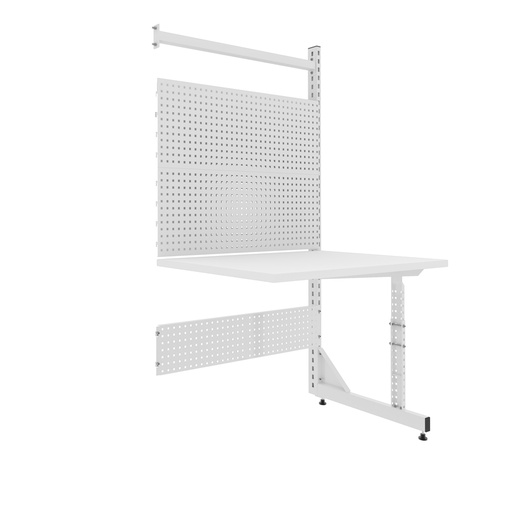 [041459] Estación de trabajo serie Table One a una cara (módulo adicional) - Dim.: 1000x760x1850h mm - Gris ral 7035