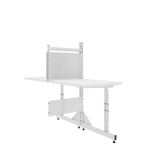[041469] Estación de trabajo serie Table One a dos caras (módulo adicional) - Dim.: 625x1460x1300h mm - Gris ral 7035