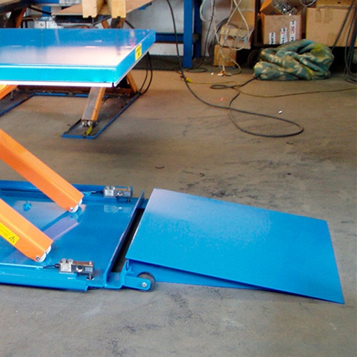 [041614] Rampa de carga metálica para de tijera de baja altura - Dim.: 600x800 mm