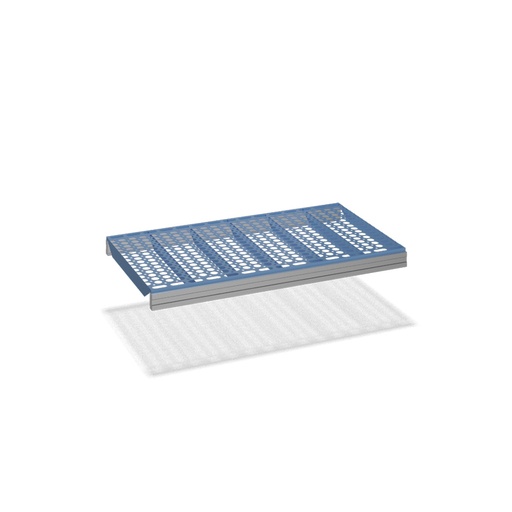 [041902] Estante de plástico para estantería de picking - Dim.: 900x500x47h mm - azul240