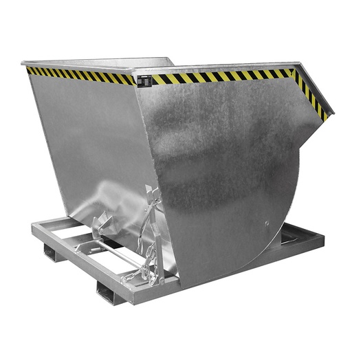 [042857] Contenedor metálico basculante estándar de 2,0 m³ - Dim.: 1810x1560x1480h mm - galvanizado