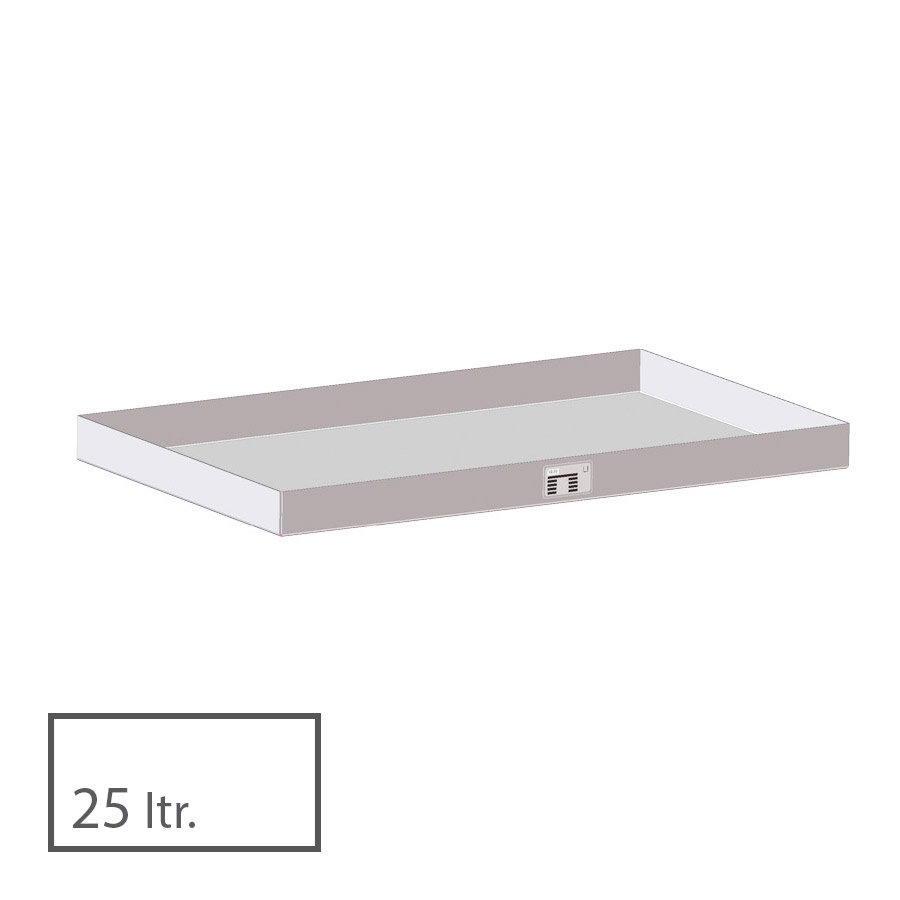 [043302] Cubeta colectora 25 l - Dim.: 940x470x60h mm - acero inoxidable